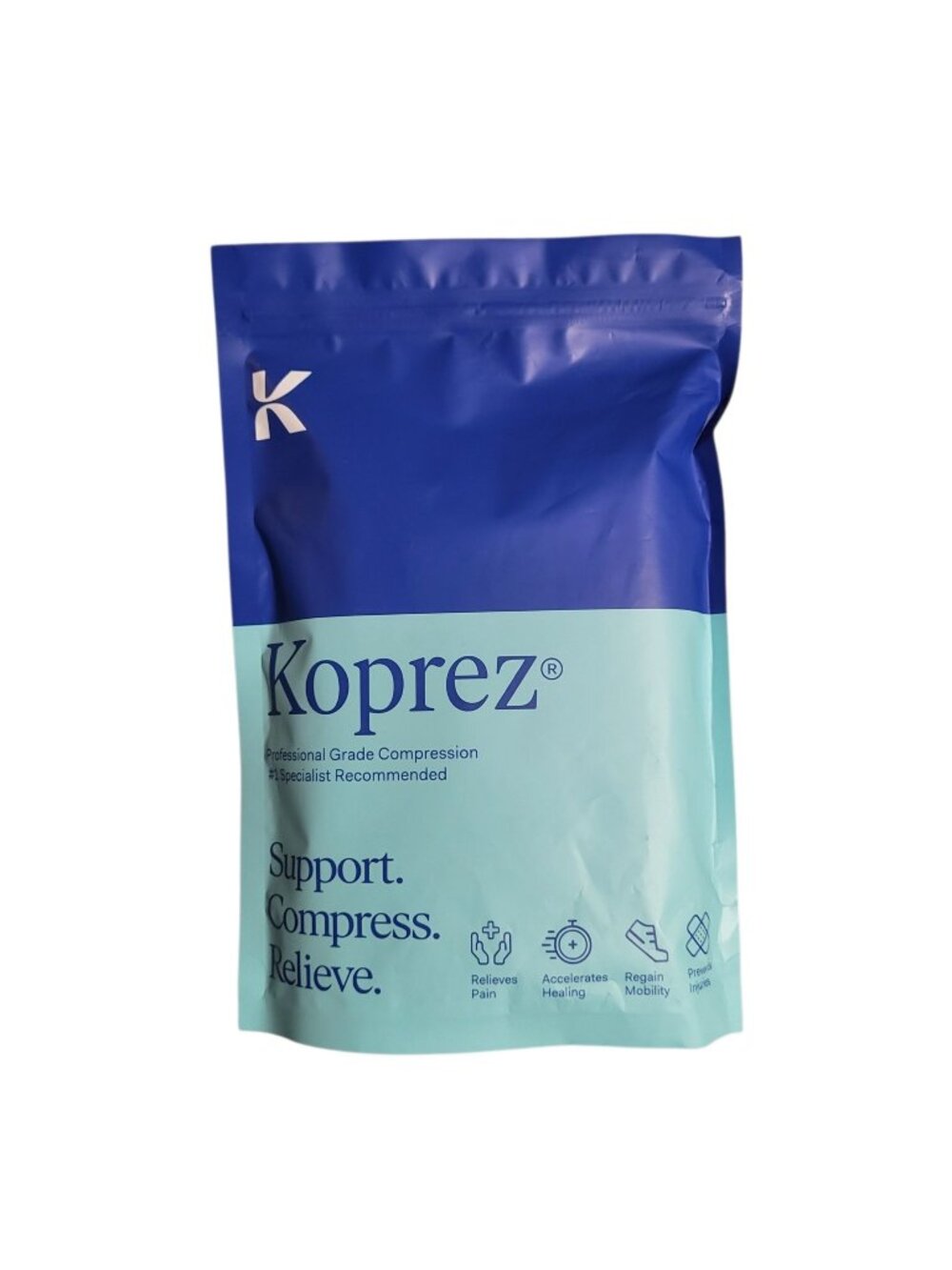 Koprez Ankle Compression Sleeve Size XL Black Plantar Fasciitis